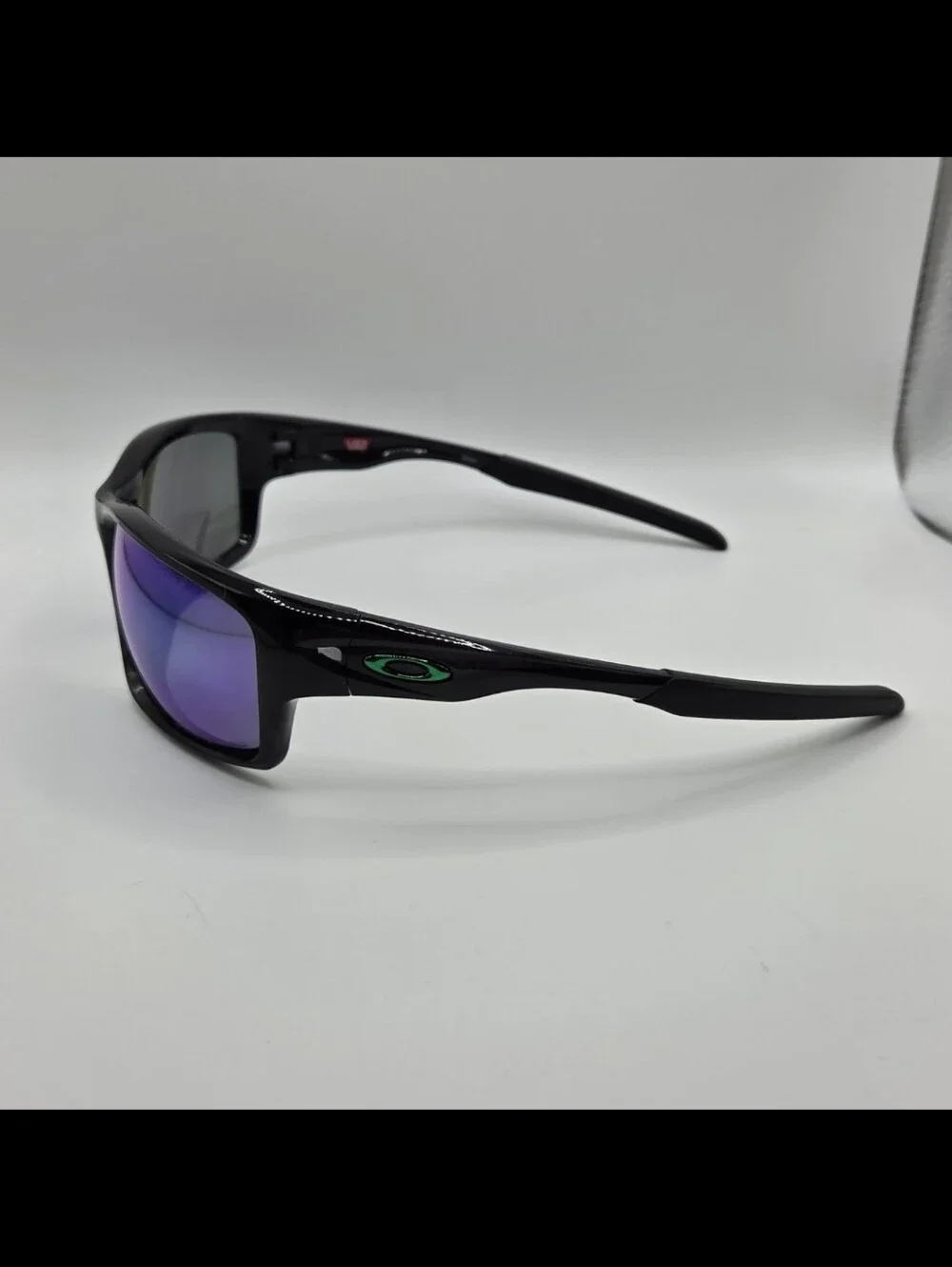 Oakley Canteen OO9225-04 Polarized Sunglasses Black Ink Jade Iridium NEW